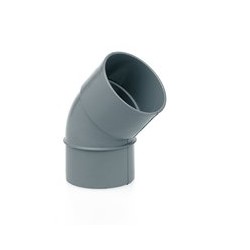 Codo pvc mh 160-45º