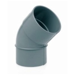 Codo pvc mh 160-45º 2